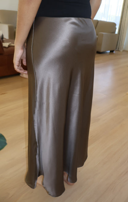 Liquid Silk Maxi Skirt