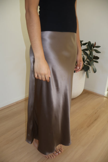 Liquid Silk Maxi Skirt